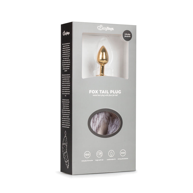 Fox Tail - Gold Plug