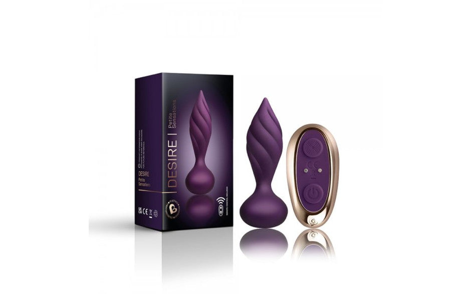 Petite Sensation Desire Butt Plug w Remote