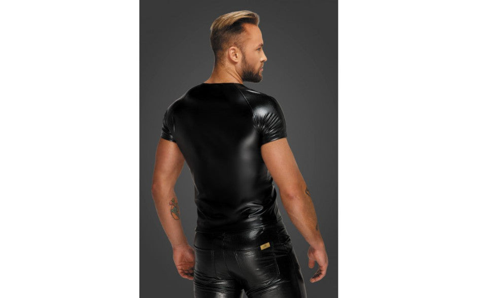 Wetlook T-Shirt with Snake Wetlook Sleeves