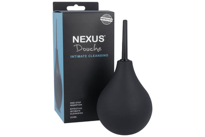 Nexus DOUCHE Anal Douche Black Non Return Valve