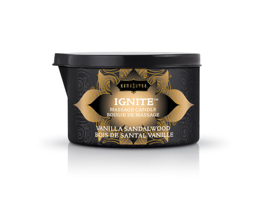 Kama Sutra Products Kama Sutra IGNITE Massage Candle Vanilla Sandalwood