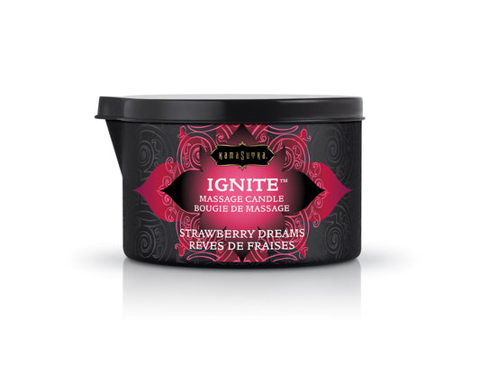 Kama Sutra Products Kama Sutra IGNITE Massage Candle Strawberry Dreams