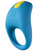 ROMP Juke Vibrating Cock Ring – Blue