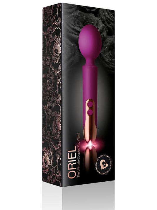 Rocks-Off Oriel Rechargeable Wand – Fuchsia