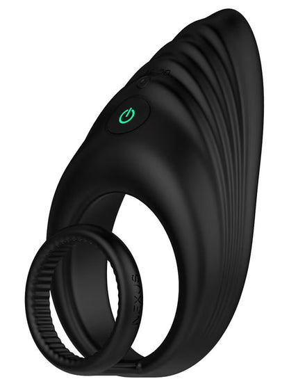Nexus ENHANCE Vibrating Cock And Ball Ring Black