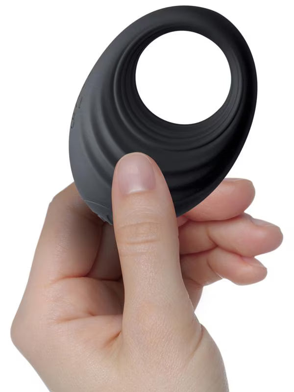Rocks Off Spire Vibrating C-Ring – Black
