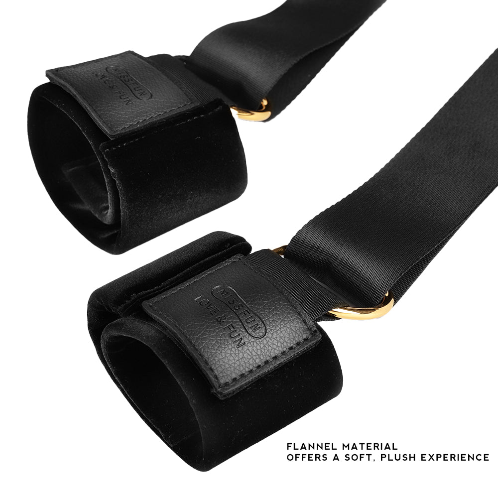 Luxury Sex Position Support Ankle Sling with Wrist Cuffs Restraints