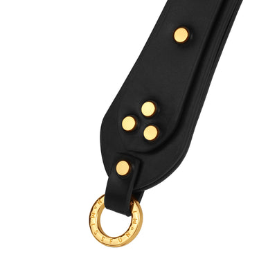 Luxury Double Loop Leather High Impact Paddle