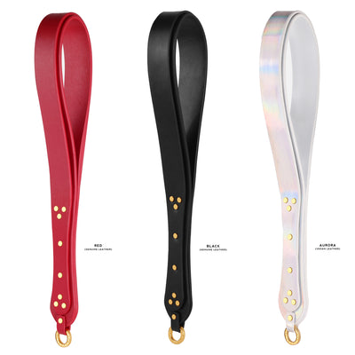 Luxury Double Loop Leather High Impact Paddle