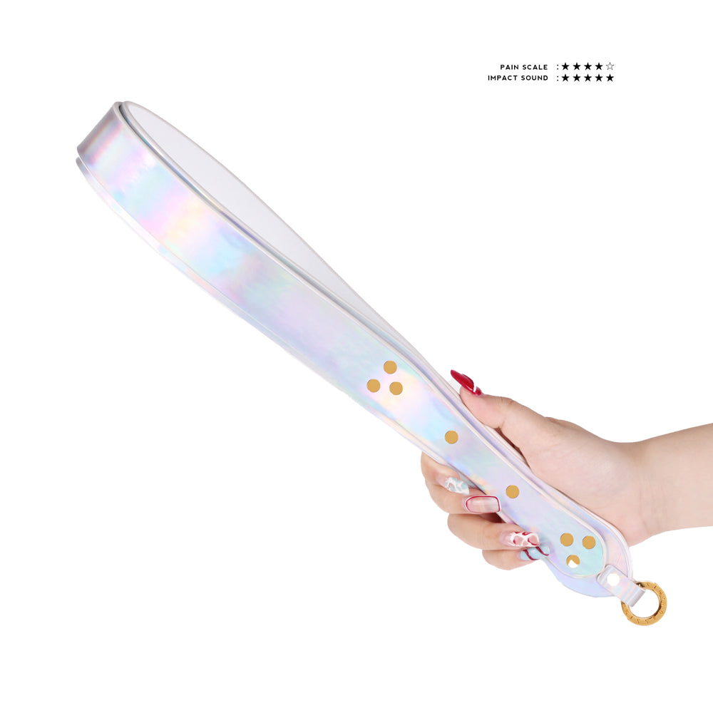 Luxury Double Loop Leather High Impact Paddle