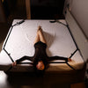 Luxury Multi Tie Points Bed Restraints Kit with Nylon Hook-and-loop fasteners Wrist & Ankle Cuffs