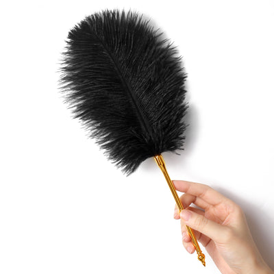 Luxury Ostrich Feather Tickler with The Pointy End