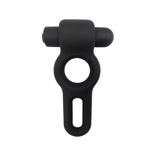 Playful Nero By Playful Liquid Silicone Vibe Dual C-Ring Black