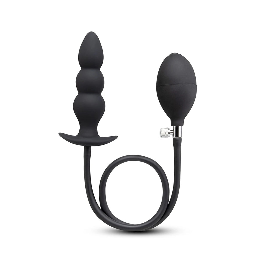 B-Vibe Inflatable Anal Plugs – Black