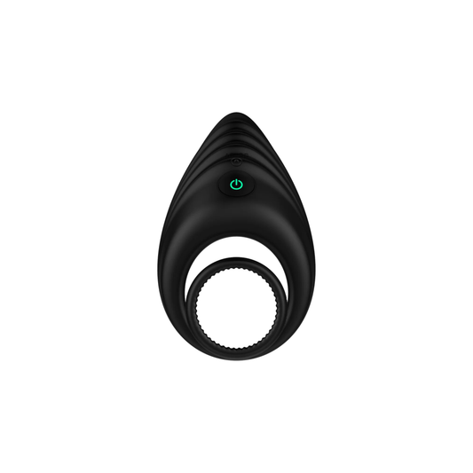 Nexus ENHANCE Vibrating Cock And Ball Ring Black