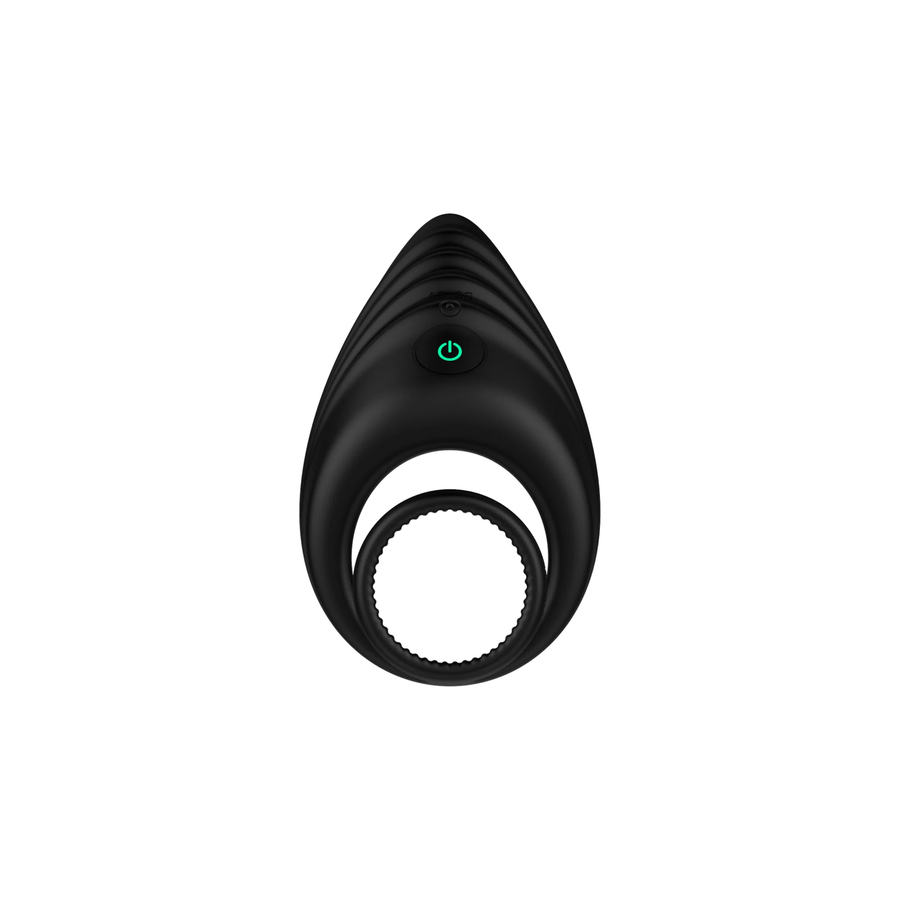 Nexus ENHANCE Vibrating Cock And Ball Ring Black