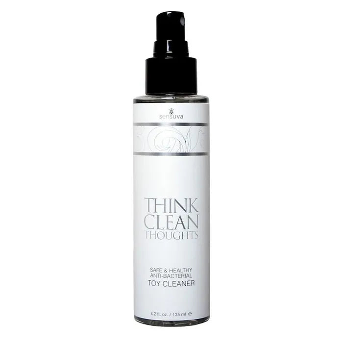 Sensuva Think Clean Thoughts Anti-Bacterial Toy Cleaner 125ml