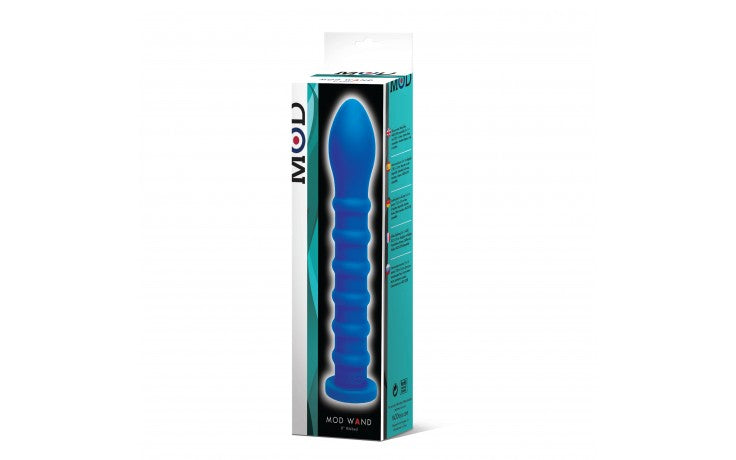 MOD Wand Ribbed Blue
