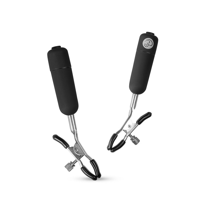 Nipple Clamps With Vibrating Bullets