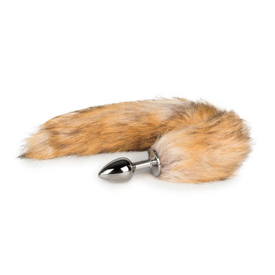 Fox Tail - Silver Plug