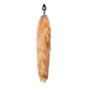 Fox Tail - Silver Plug