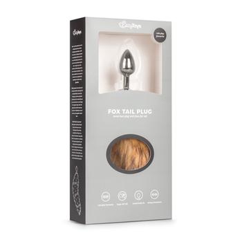 Fox Tail - Silver Plug