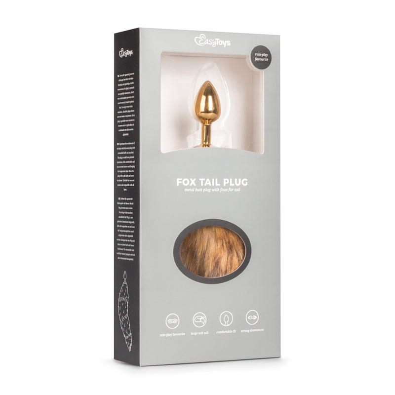 Fox Tail - Gold Plug