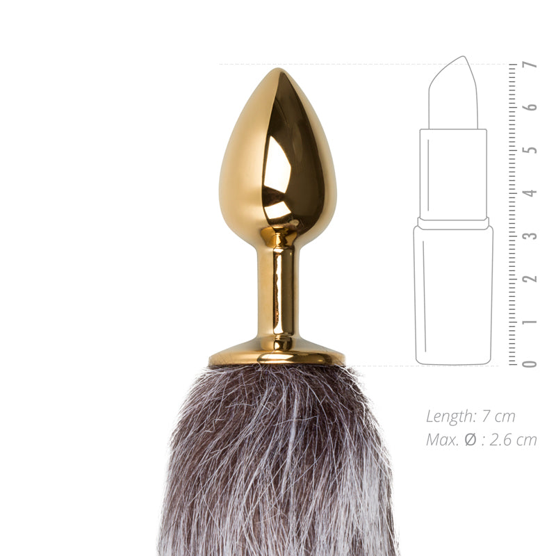 Fox Tail - Gold Plug
