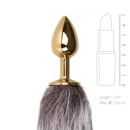 Fox Tail - Gold Plug