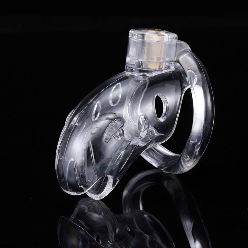 Brutus Shark Chastity Cage Clear