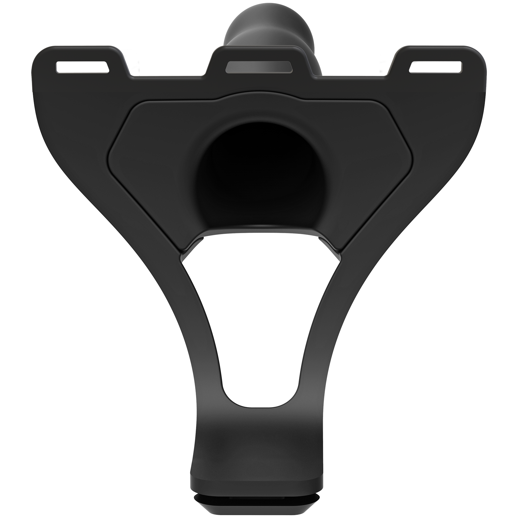 Be Daring 7in Bulbed Dong 2 Pc Hollow Silicone Strap-On Set