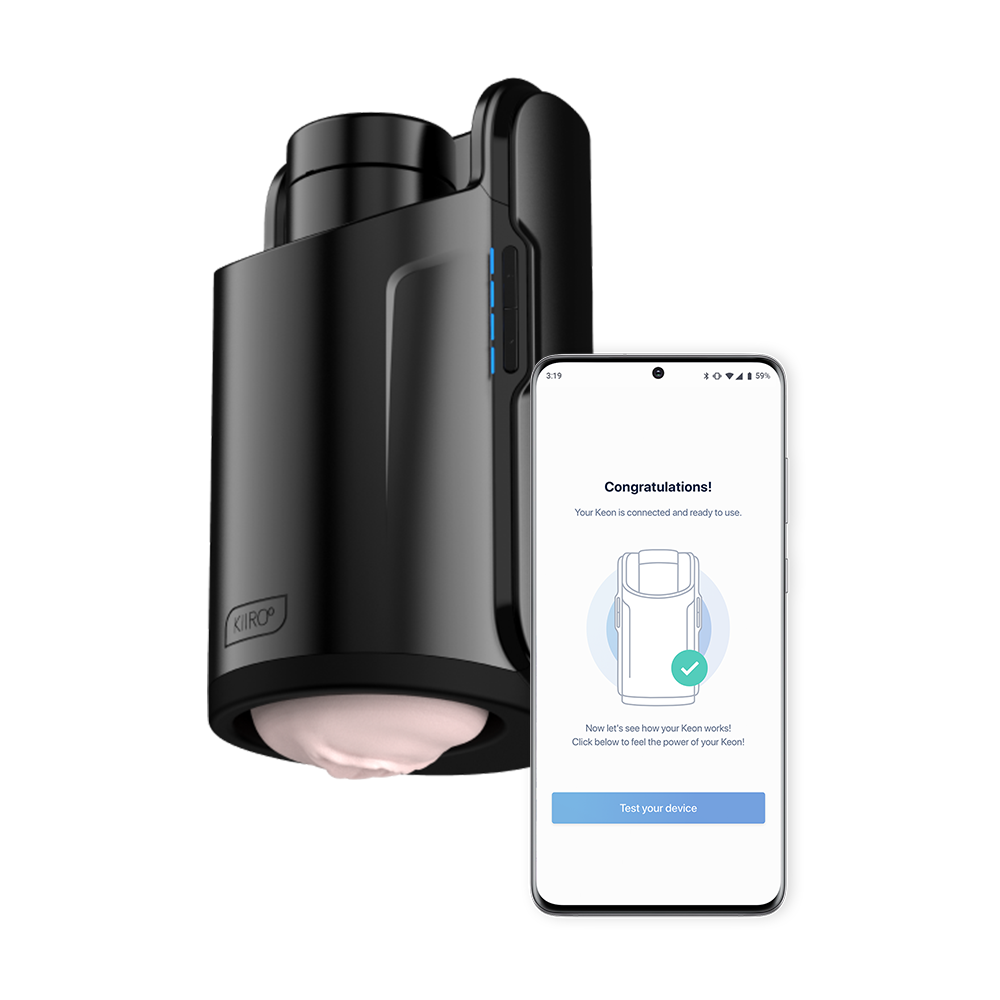 Keon Combo Set by Kiiroo (Stroker Included)