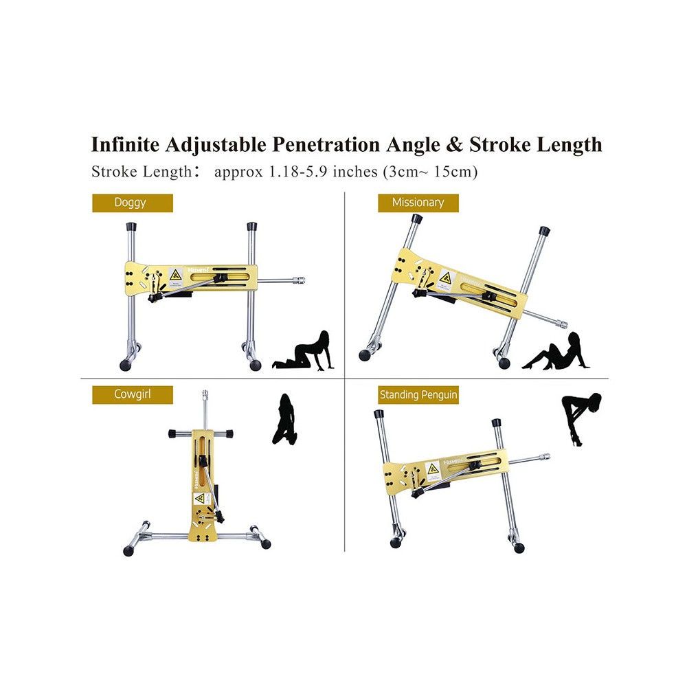 HiSmith - Premium Sex Machine (Remote and App)